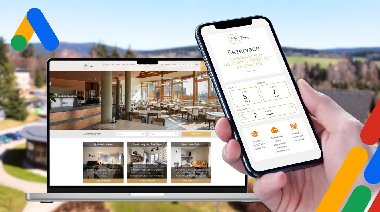 Meziroční růst tržeb o 75 % díky efektivní správě kampaní Hotelu Říčky